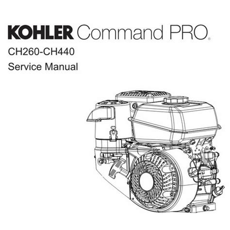 KOHLER COMMAND PRO CH440 SERVICE。